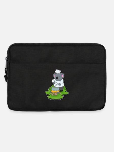 Koala Koch Kochtopf Kochen - Laptoptasche 13" - Schwarz