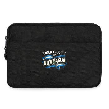 Proud Product Of Nicaragua Nicaragisch - Laptoptasche 13" - Schwarz - Vorne