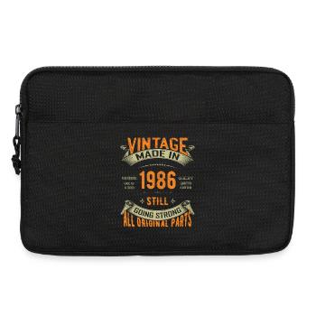 Vintage 1986 toujours en route - Sacoche pour ordinateur portable 13 pouces - noir - Devant