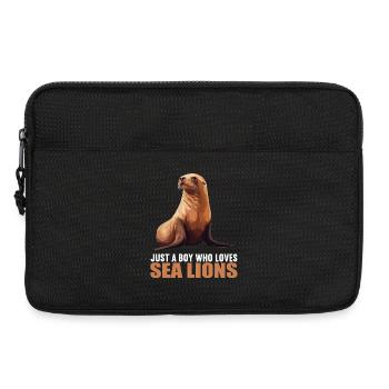 Sea Lions Sea Lion - Laptop bag 13" - black - Front