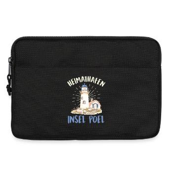Ostsee Urlaub HEIMATHAFEN INSEL POEL Lustig - Laptoptasche 13" - Schwarz - Vorne