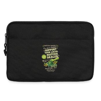 Support Your Local Matcha Dealer Green Tea Matcha - Laptoptasche 13" - Schwarz - Vorne