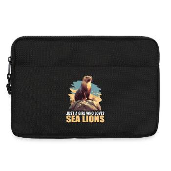 Sea Lions Sea Lion - Laptop bag 13" - black - Front