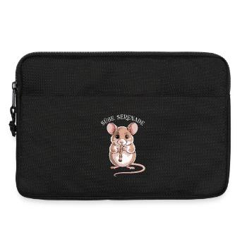 Flûte à bec - École de musique Sweet Serenade Mouse - Sacoche pour ordinateur portable 13 pouces - noir - Devant