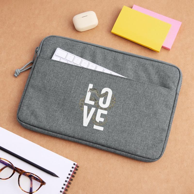 Königspython Schlangen LOVE Terrarium Python Laptoptasche 13"