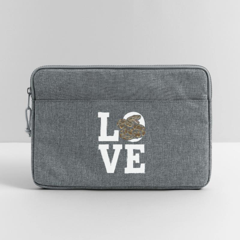King Python Snakes LOVE Terrarium Python Laptop bag 13"