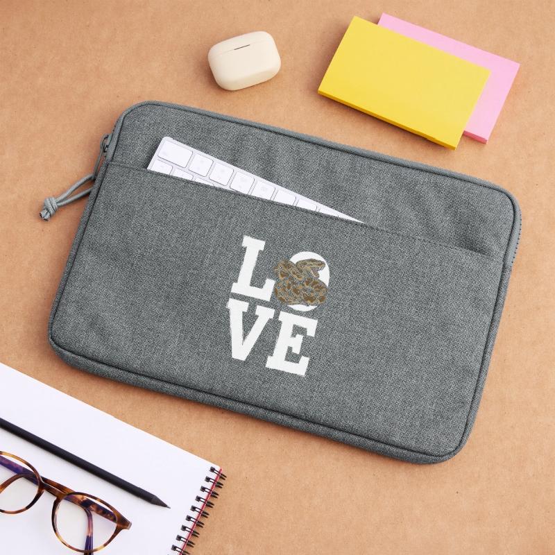 Königspython Schlangen LOVE Terrarium Python Laptoptasche 13"