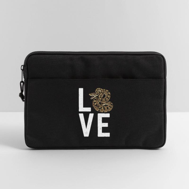 Königspython Schlangen LOVE Terrarium Python Laptoptasche 13"