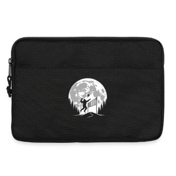 Bigfoot Volleyballspieler - Laptoptasche 13" - Schwarz - Vorne