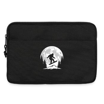 Bigfoot Snowboarding - Laptoptasche 13" - Schwarz - Vorne