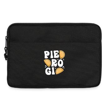 Poland Polish Pierogi - Laptop bag 13" - black - Front