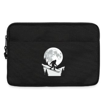 Bigfoot Skieur Moon - Sacoche pour ordinateur portable 13 pouces - noir - Devant