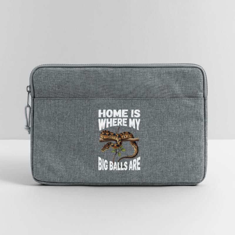 King Python Snakes Lover Terrarium Python Laptop bag 13"