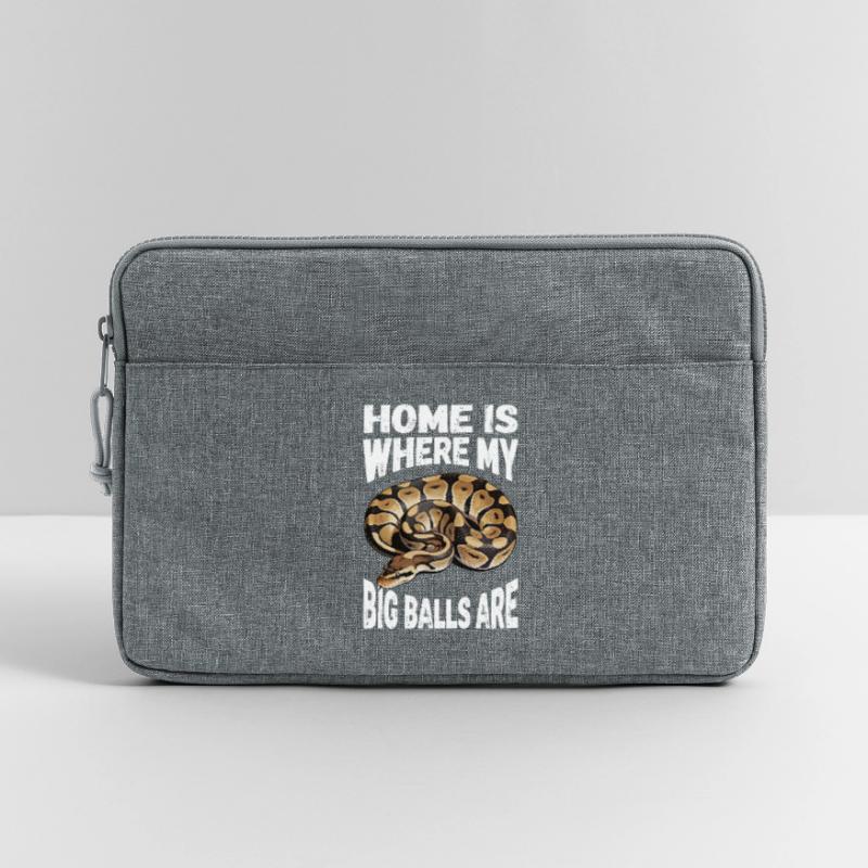 King Python Snakes Lover Terrarium Python Laptop bag 13"