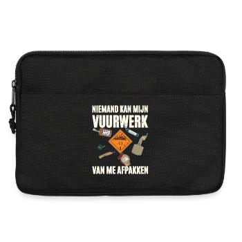 Mijn Vuurwerk - Sacoche pour ordinateur portable 13 pouces - noir - Devant