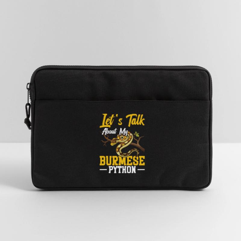 Propriétaire de python birman, terriarium de serpent, cacher un python Sacoche pour ordinateur portable 13 pouces
