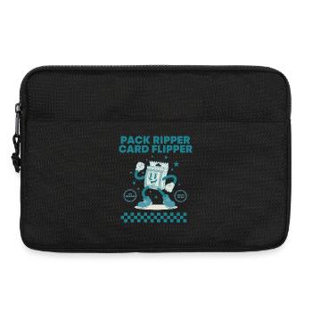Pack Ripper Card Flipper Trading Card Booster Pack - Laptoptasche 13" - Schwarz - Vorne