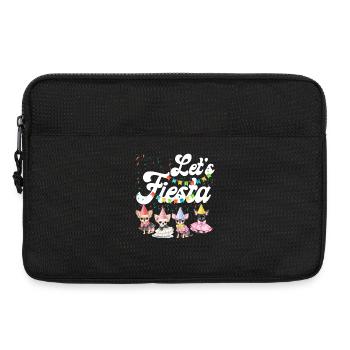 Chihuahua Chihuahueño Let's Fiesta - Laptop bag 13" - black - Front