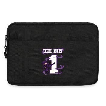 I'm 1 Ninja 1st Birthday Purple Karate - Laptop bag 13" - black - Front
