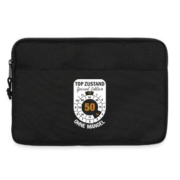 Top Zustand Spezial Edition  50 Jahre 1976 Dez. - Laptoptasche 13" - Schwarz - Vorne