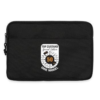 Top Zustand Spezial Edition  50 Jahre 1976 Nov. - Laptoptasche 13" - Schwarz - Vorne