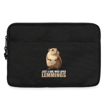 Lemmings Lemming - Laptop bag 13" - black - Front