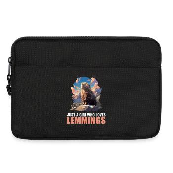 Lemmings Lemming - Laptop bag 13" - black - Front