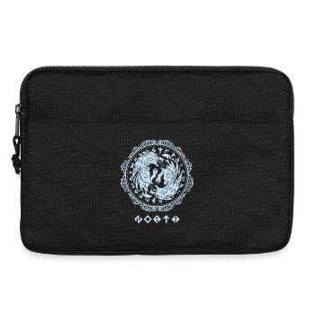 Fenriswolf Berserker – Runen des Nordens - Laptoptasche 13" - Schwarz - Vorne