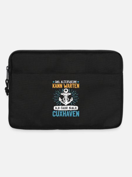 Opa ALTERSHEIM KANN WARTEN ICH FAHR NACH - Laptoptasche 13" - Schwarz