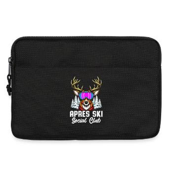 Apres Ski Social Club - Laptoptasche 13" - Schwarz - Vorne