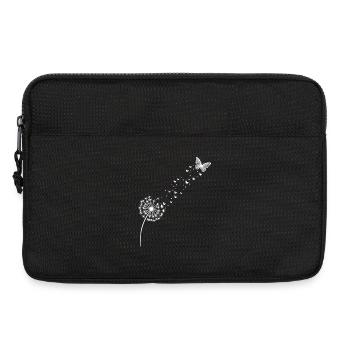 Pusteblume – Freiheit im Wind - Laptoptasche 13" - Schwarz - Vorne