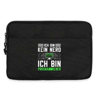 Computer I'M NOT A NERD I'M A PROGRAMMER - Laptop bag 13" - black - Front