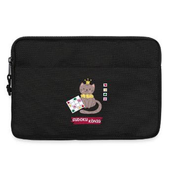 Sudoku König  - Laptoptasche 13" - Schwarz - Vorne