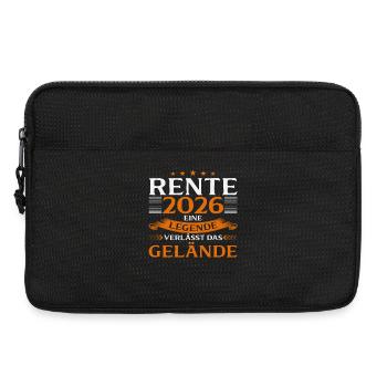 Retrait de retrait 2026 Pension Gift Man Retraite Drôle - Sacoche pour ordinateur portable 13 pouces - noir - Devant