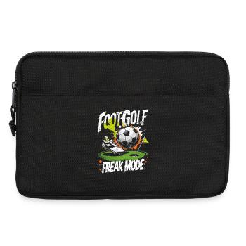 Footgolf Soccer Golf - Laptop bag 13" - black - Front
