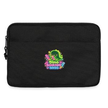 Inscription scolaire Dino Schoolchild 2026 - Sacoche pour ordinateur portable 13 pouces - noir - Devant