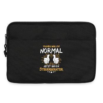 Décision du conseiller fiscal - Sacoche pour ordinateur portable 13 pouces - noir - Devant
