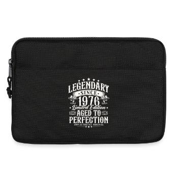 Legendary Since 1976 Vintage Birthday Gift - Laptop bag 13" - black - Front