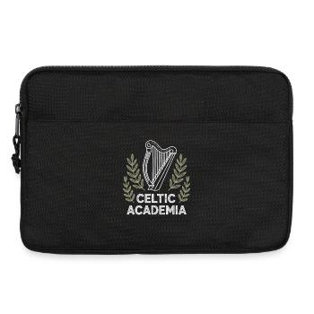 Emblème de la Harpe de l’Académie Celtique - Sacoche pour ordinateur portable 13 pouces - noir - Devant