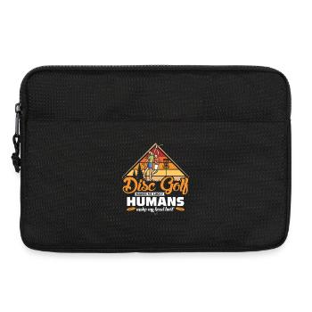 Cadeaux de disc golf Disc Golf - Sacoche pour ordinateur portable 13 pouces - noir - Devant