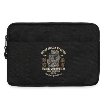 Packs zu rippen ist meine Meisterschaft im Cardio-Sammelkartenbereich - Laptoptasche 13" - Schwarz - Vorne