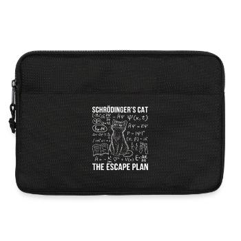 Schrödingers Cat The Escape Plan - Laptoptasche 13" - Schwarz - Vorne