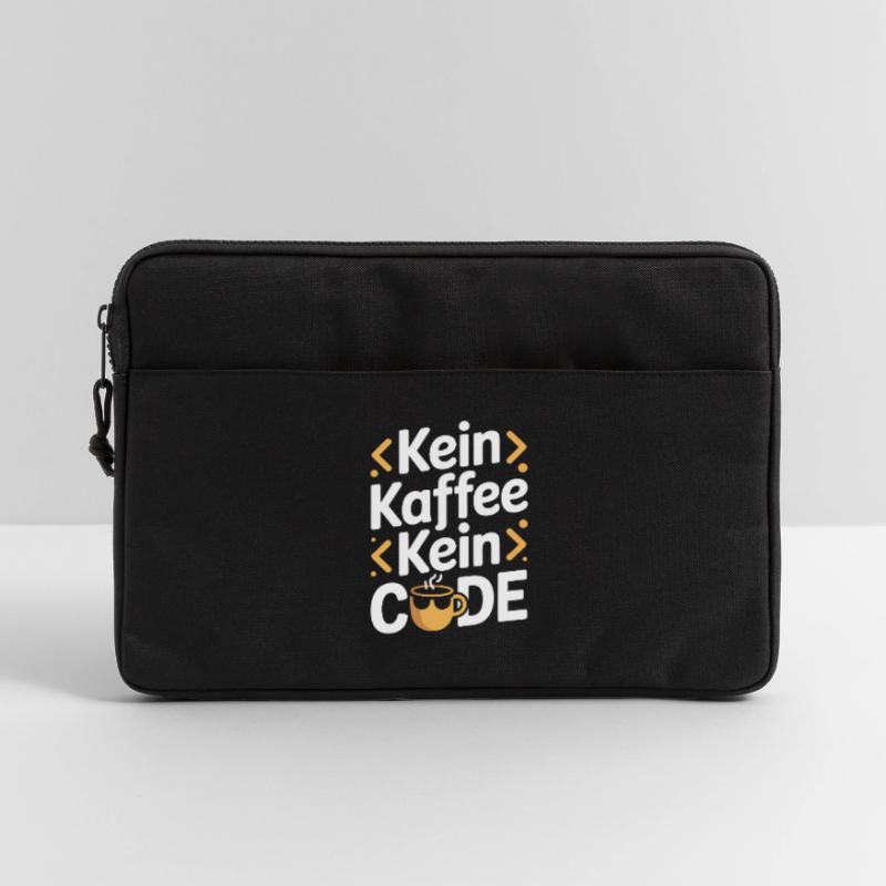 No Coffee No Code Programmer Computer Scientist Laptop bag 13"
