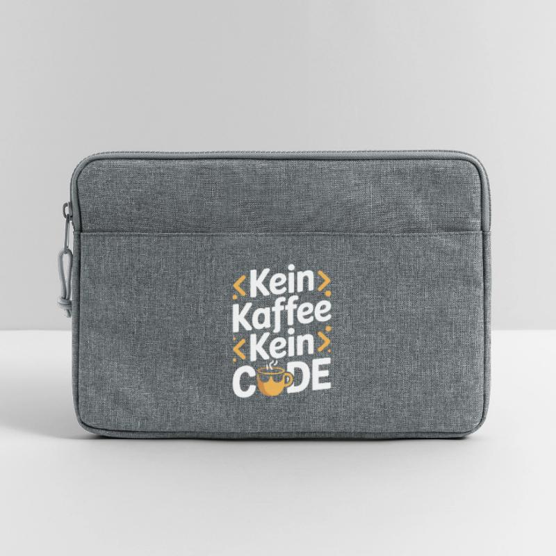 No Coffee No Code Programmer Computer Scientist Laptop bag 13"