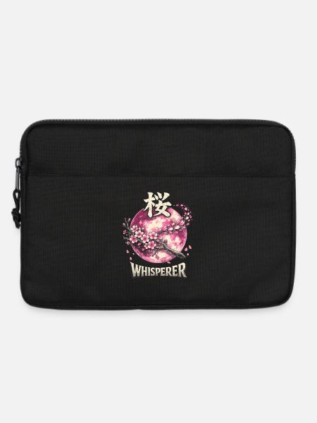 Fiori di ciliegio, fiori di ciliegio - Borsa per laptop 13" - nero