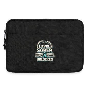 Detox Withdrawal Addict Level Sober Unlocked - Laptop bag 13" - black - Front