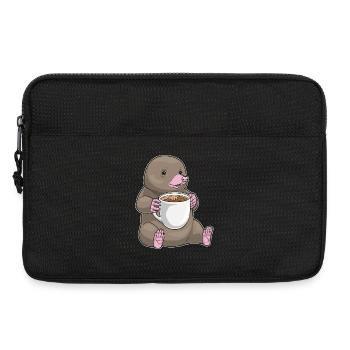 Mole Coffee Mug - Laptop bag 13" - black - Front