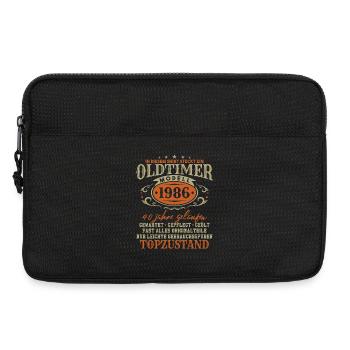 Vintage Car Year 1986 Vintage Birthday Gift - Laptop bag 13" - black - Front