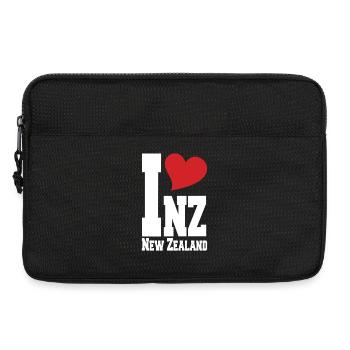 J’aime la Nouvelle-Zélande Néo-Zélandaise Proud - Sacoche pour ordinateur portable 13 pouces - noir - Devant