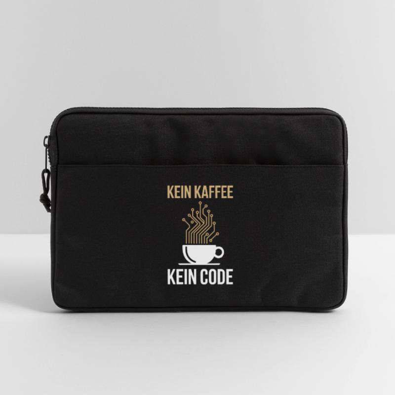 No Coffee No Code Programmer Computer Scientist Laptop bag 13"